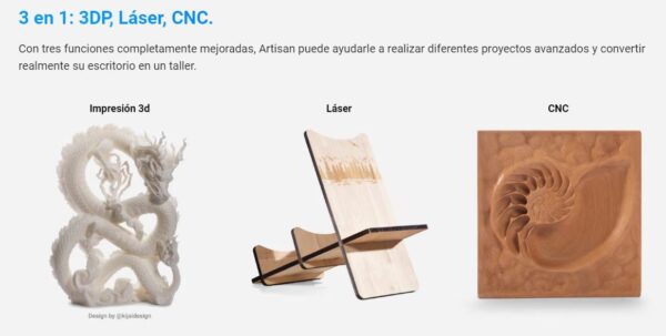 Snapmaker Artisan 3-IN-1 3D Printer - Imagen 5