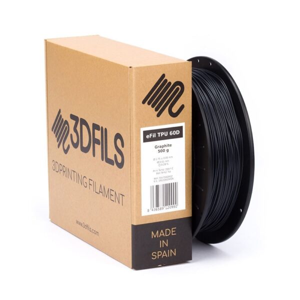 TPU 60D Grafito eFil 2.85mm
