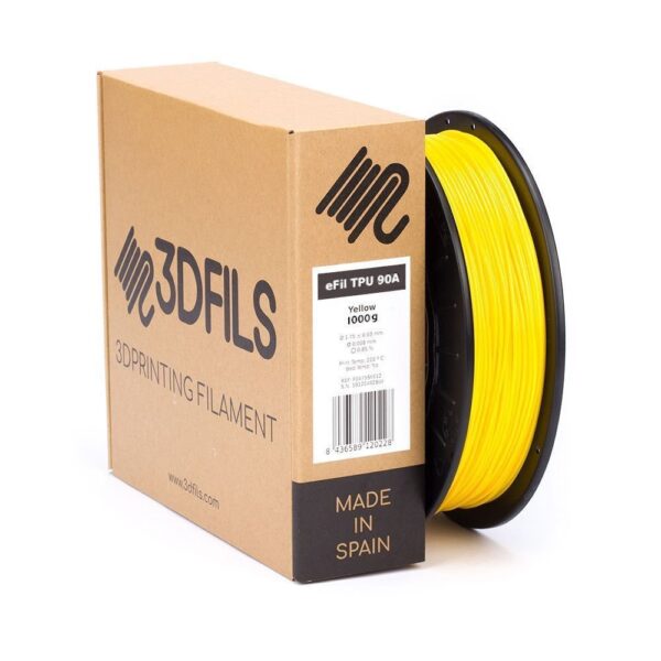 TPU 90A Amarillo eFil 2.85mm 3Dfils