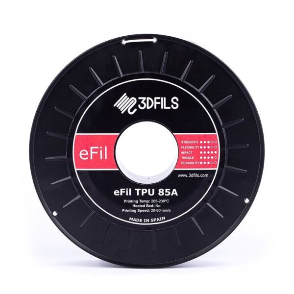 TPU 85A Blanco eFil 1.75mm 3Dfils - Imagen 3