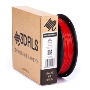 TPU 90A Rojo eFil 2.85mm 3Dfils