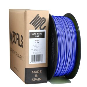 PETG Azul Eléctrico esFil MAX 3Dfils