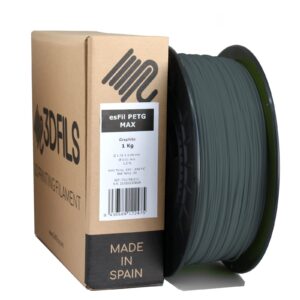 PETG Grafito esFil MAX 3Dfils