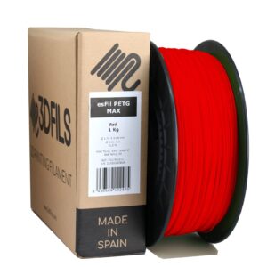 PETG Rojo esFil MAX 3Dfils