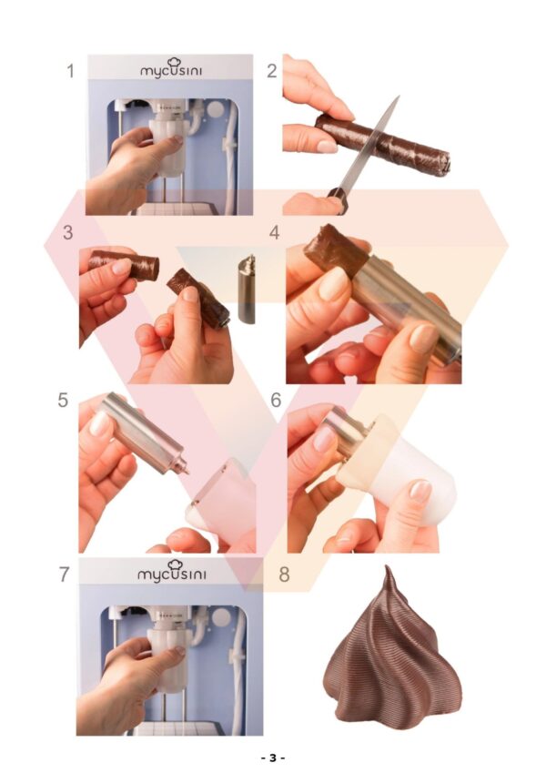 Impresora 3D Chocolate Mycusini Premium Pack - Imagen 17