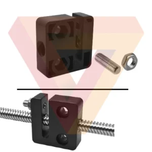 Bloque Tuerca Anti-Backlash con tuerca de paso 8mm