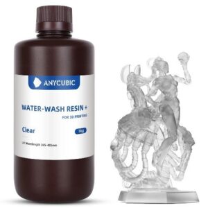 Resina Lavable + Anycubic Transparente