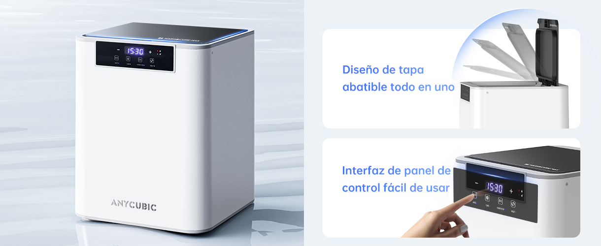 Anycubic Wash & Cure Max: diseño artístico todo en uno
