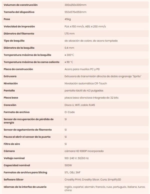 Creality Sermoon D3 - Imagen 4
