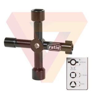 Llave Cruz Armario Ratio