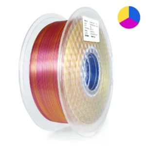 PLA Tricolor Silk Gold - Blue & Fuchsia Print Pro ( oro - azul & rosa)