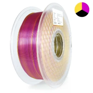 PLA Tricolor Silk Gold - Fuchsia & Black Print Pro (oro - rosa & negro)