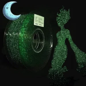 PLA Luminous star B ( Verde purpurina luminoso)