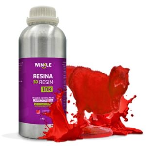 Resina Lavable 10K Cristal Rojo - Winkle