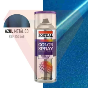 Color Spray Metalizado Azul - Soudal
