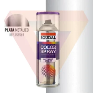 Color Spray  Metalizado Plata - Soudal