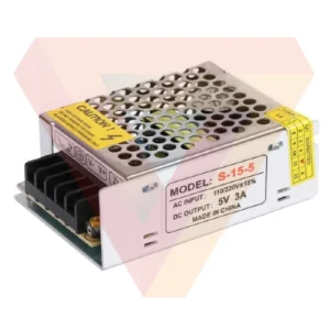 Fuente de Alimentación S-15-5 - 5V 3A (15 W)