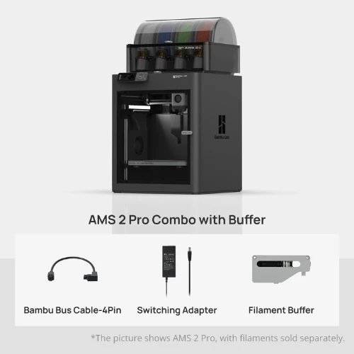 Bambu Lab P1S Combo con AMS 2 Pro - Imagen 2